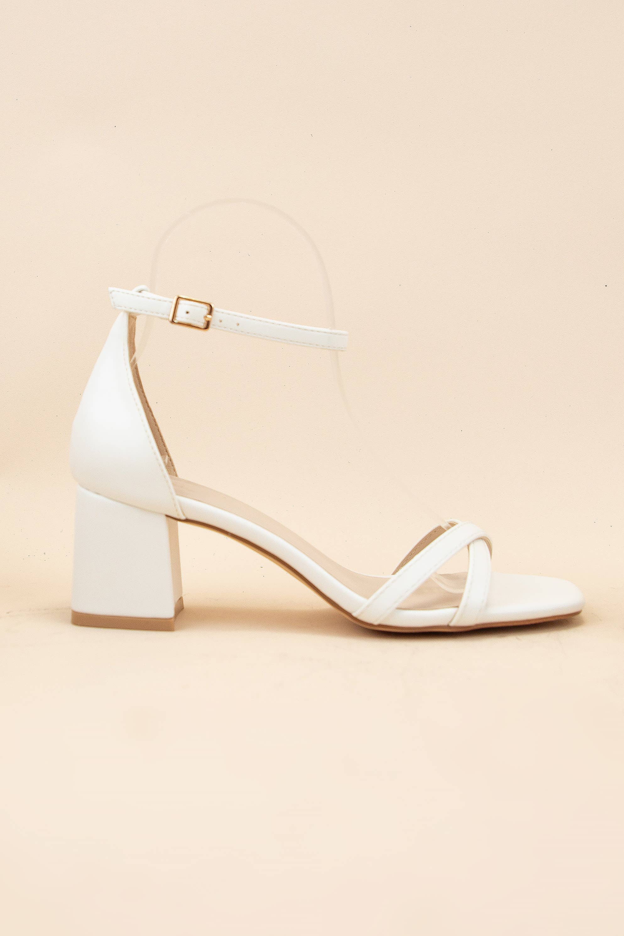 CCOCCI - Wholesale Lage hakschoenen - Dames - EDNA-1 SANDAAL MET VIERKANTE NEUS EN ENKELBANDJE EN BLOKHAK7