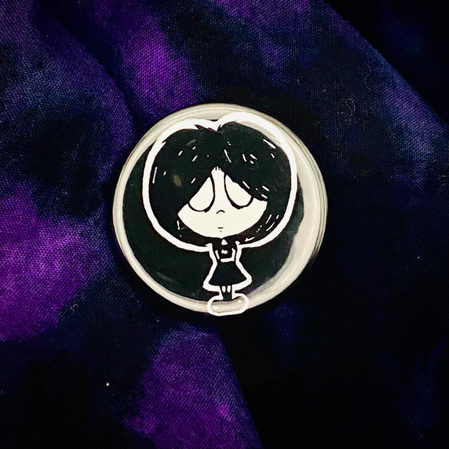 D. Kerper Arts - Wholesale Lapel Pin/Button - Buttons - Porcelain Doll0