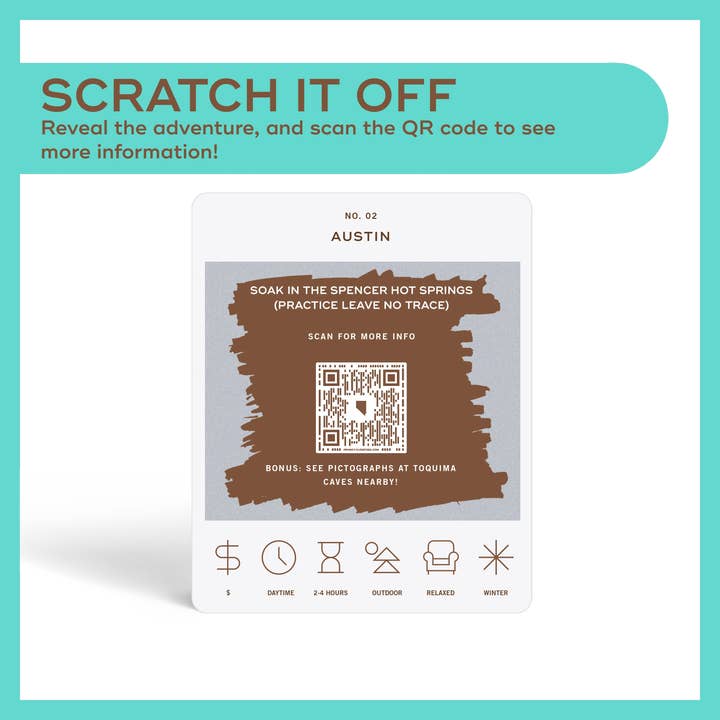 Reach International Outfitters - Wholesale Card Game - Nevada Adventure Bucket List4