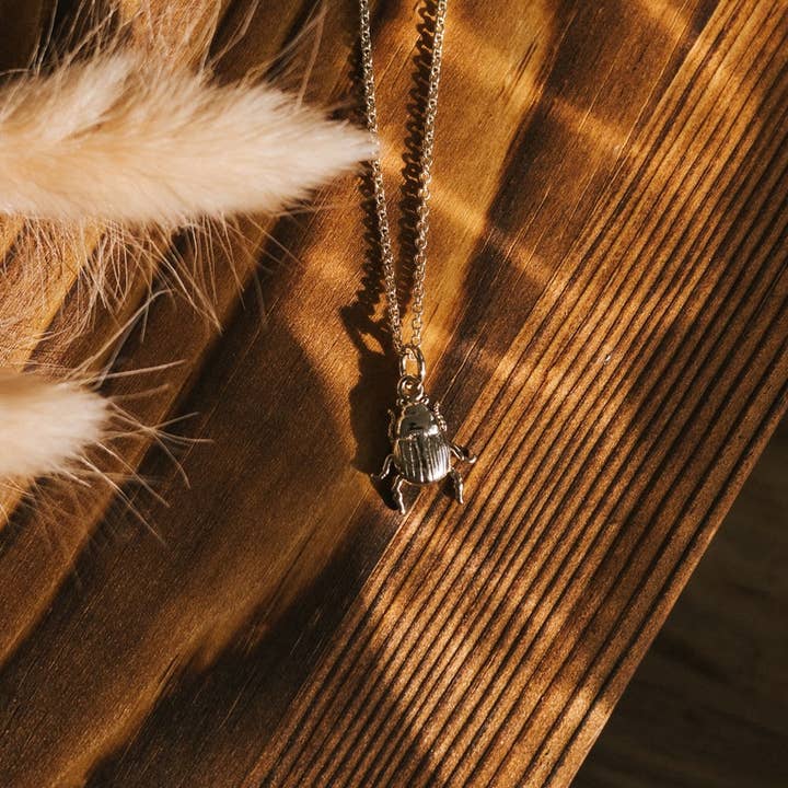 june bug necklace for wholesale by Wild Abandon Jewelry