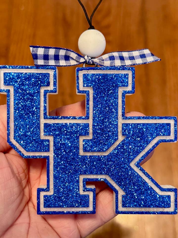 University of Kentucky UK Car Air Freshener Freshie for wholesale by Freshie Frenzy