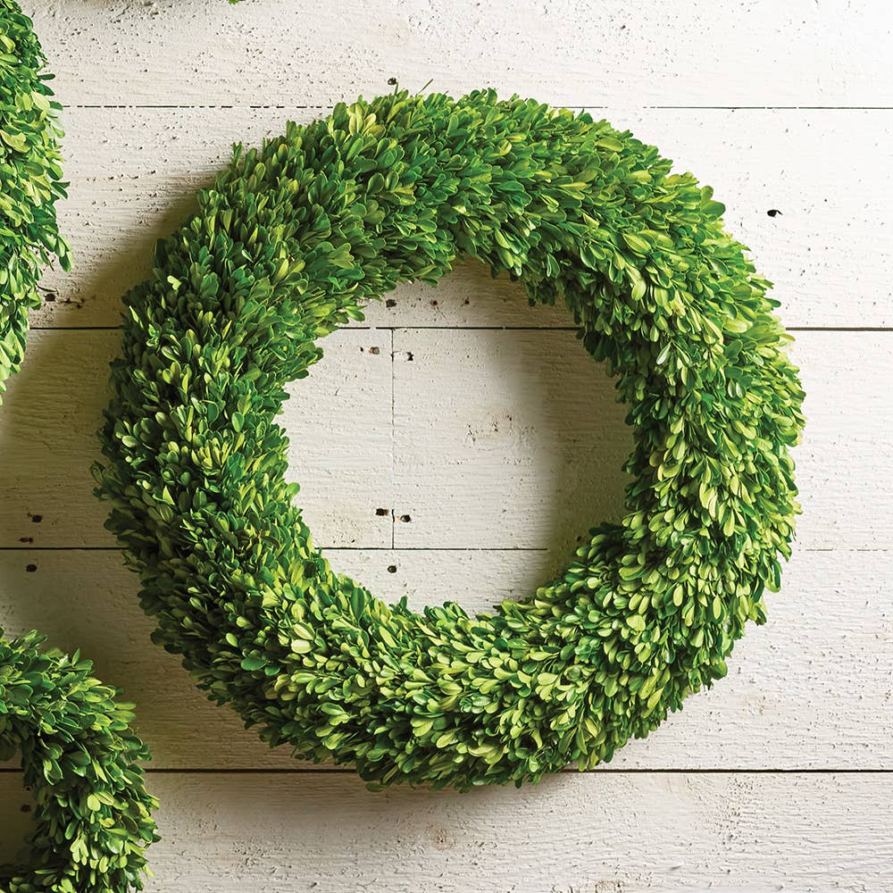 Napa Home & Garden - Wholesale Wreath - Boxwood Wreath 24"2