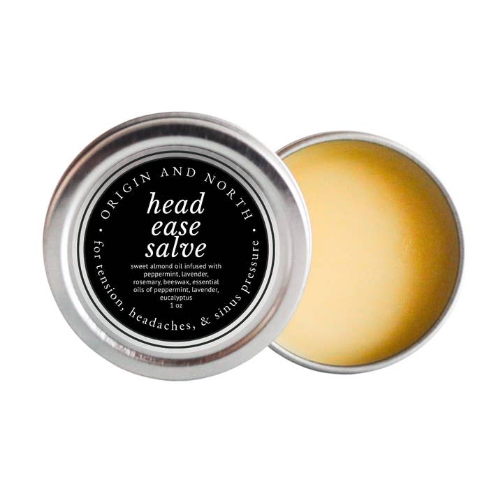 Head Ease Herbal Salve for wholesale by Origin and North