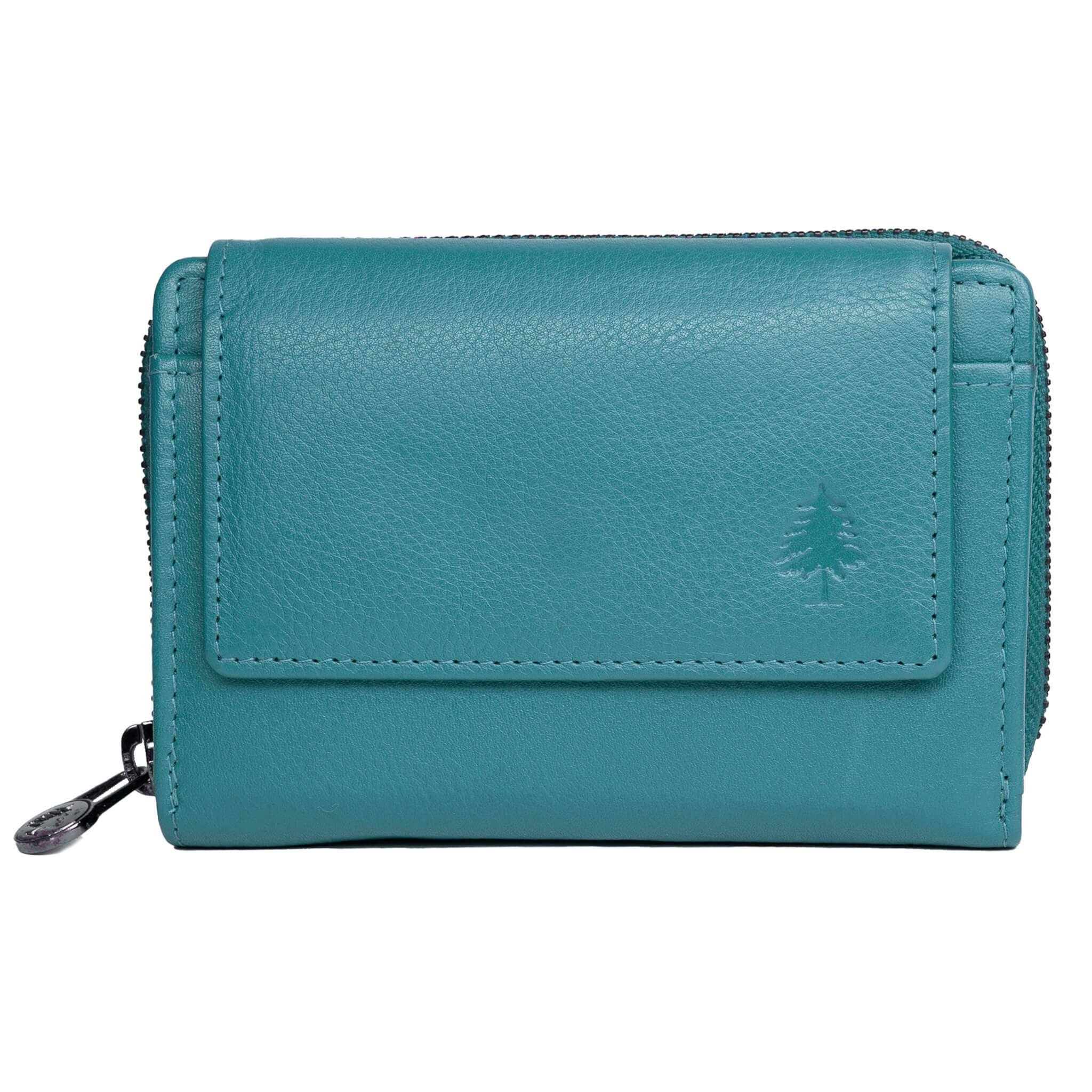 Greenwood - Wholesale Wallet - Women's - Kazu Wallet Women Medium Leather Purse Ladies RFID37
