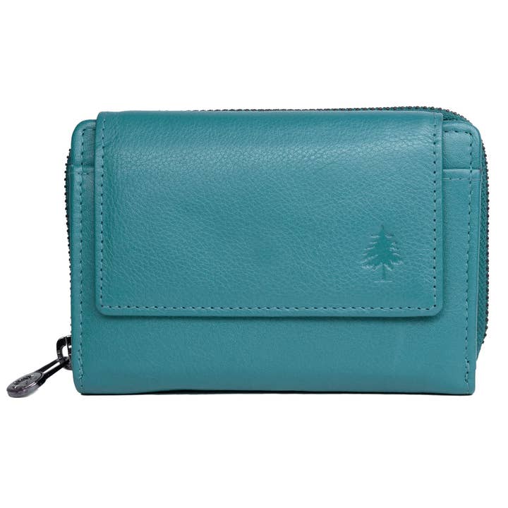 Greenwood - Wholesale Wallet - Women's - Kazu Wallet Women Medium Leather Purse Ladies RFID37