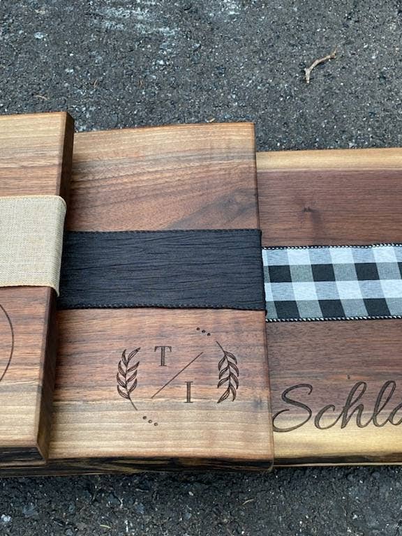 Personalized Charcuterie Board, Labelled Cutting Board for wholesale by Char & Beam