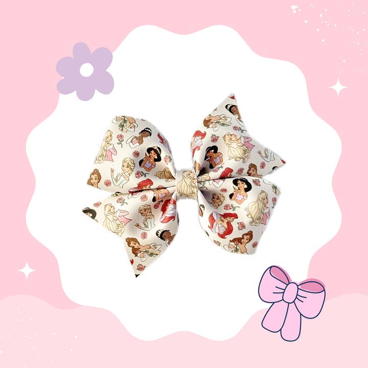 Princess XL Bow for wholesale by BabyBubsBoutique