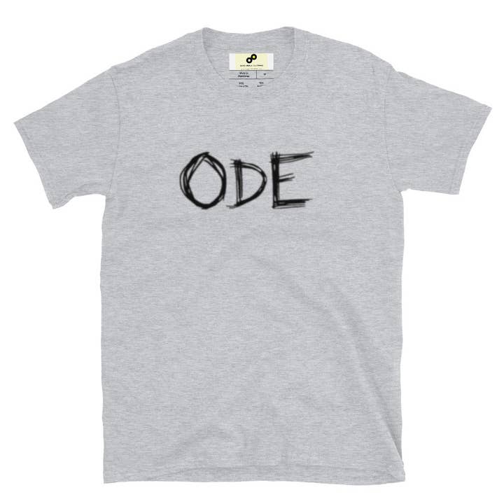 Ode T-paita Tummalla Logolla för wholesale av Simo Arola Clothing