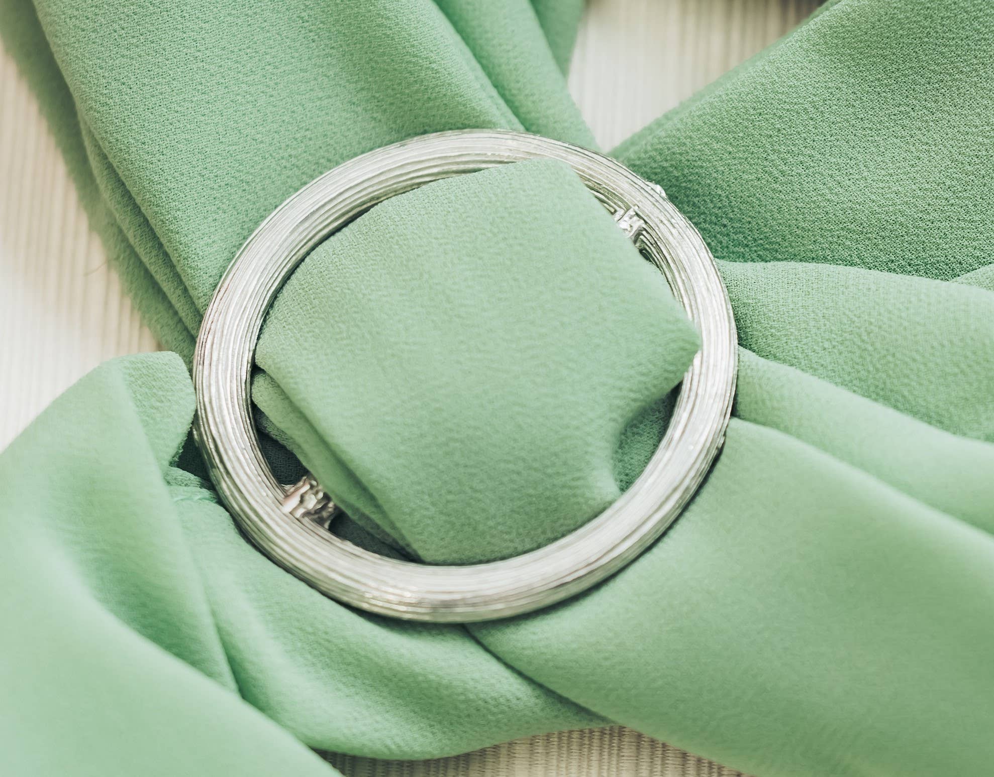 House of Morgan Pewter - Wholesale Scarf - Women's - Scarf Ring - Tree Branch - Scarves Jewelry