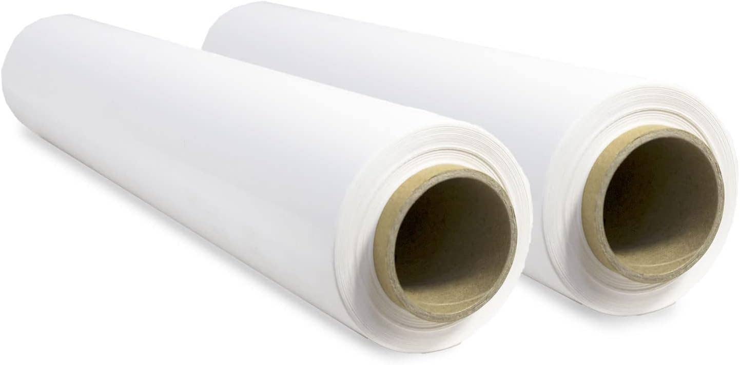 MEDEL OFFICE - Wholesale Cellophane Bag - Protective White Elastic Packaging Film 50cm x 400m0