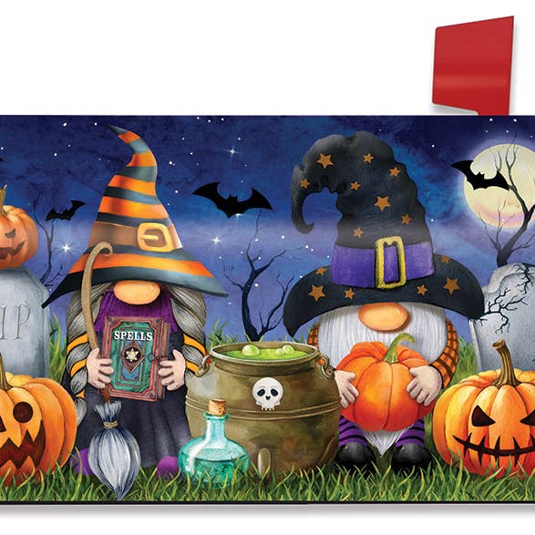 Briarwood Lane - Wholesale Mailbox - Halloween Gnomes Mailbox Cover
