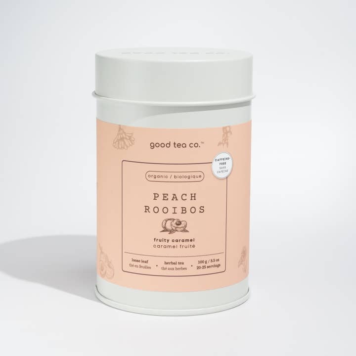 Peach Rooibos (Organic) - Loose Leaf Herbal Tea for wholesale by Good Tea Co.