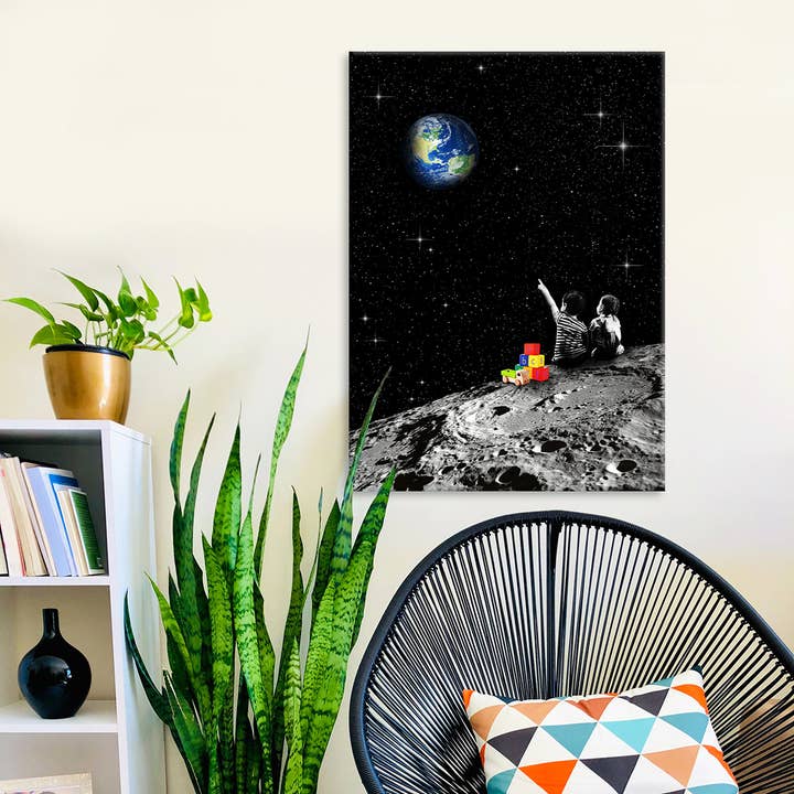Dikhotomy - Wholesale Art Print - Juntos Desde La Luna lienzo impreso2