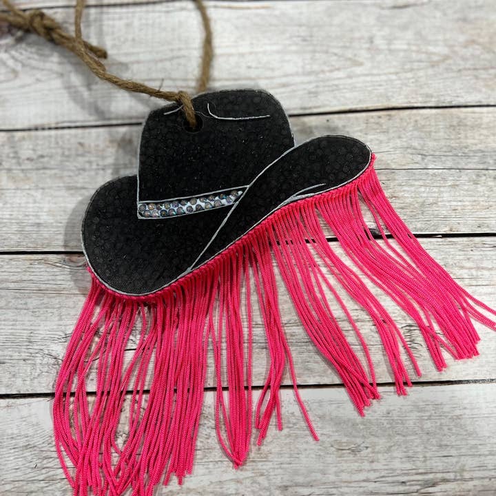 Spark Sunshine Designs - Wholesale Car Freshener - Women’s - Cowboy Hat Western Flare Car Freshies1