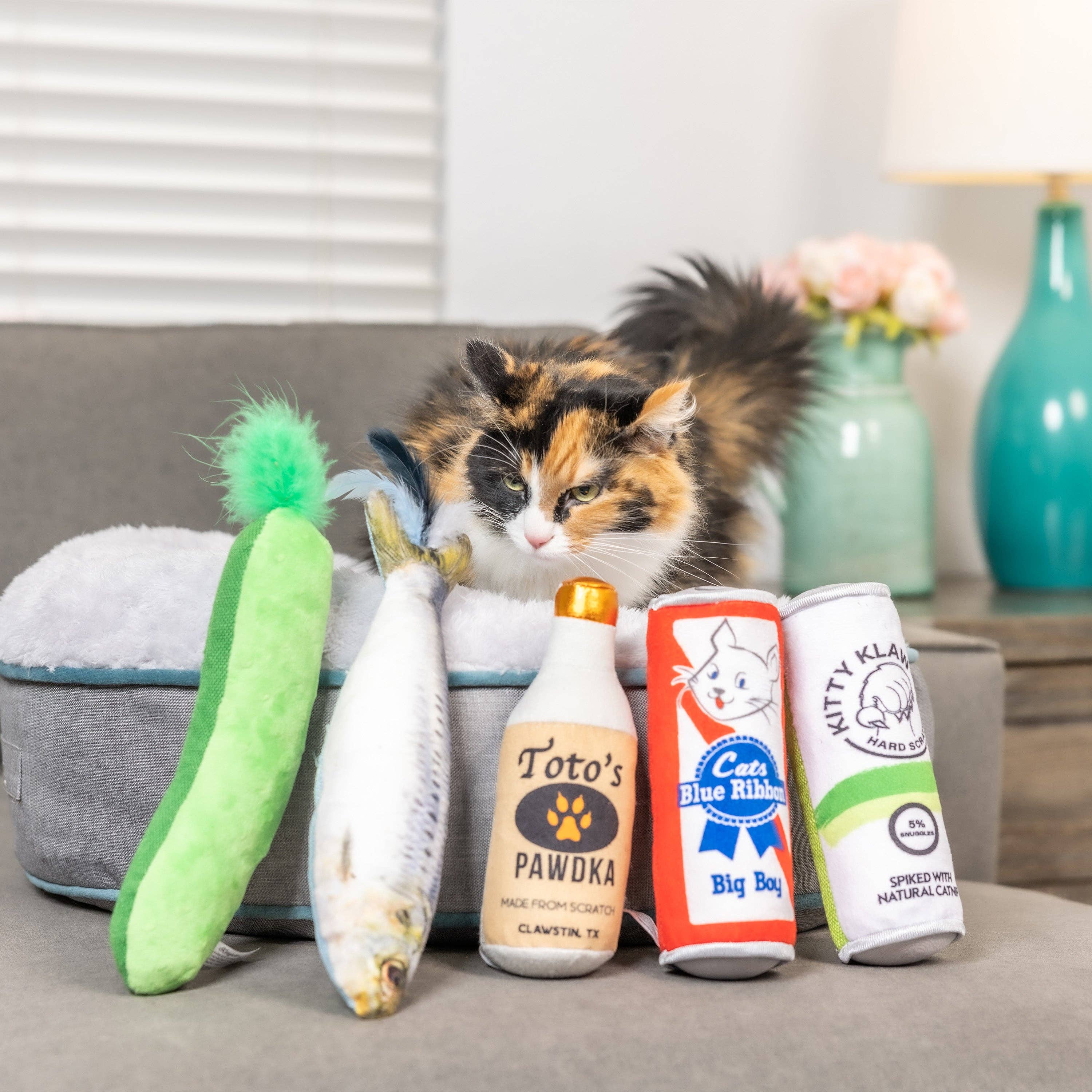 Huxley & Kent - Wholesale Pet Toy - Cat - Sardine Kicker Cat Toy8