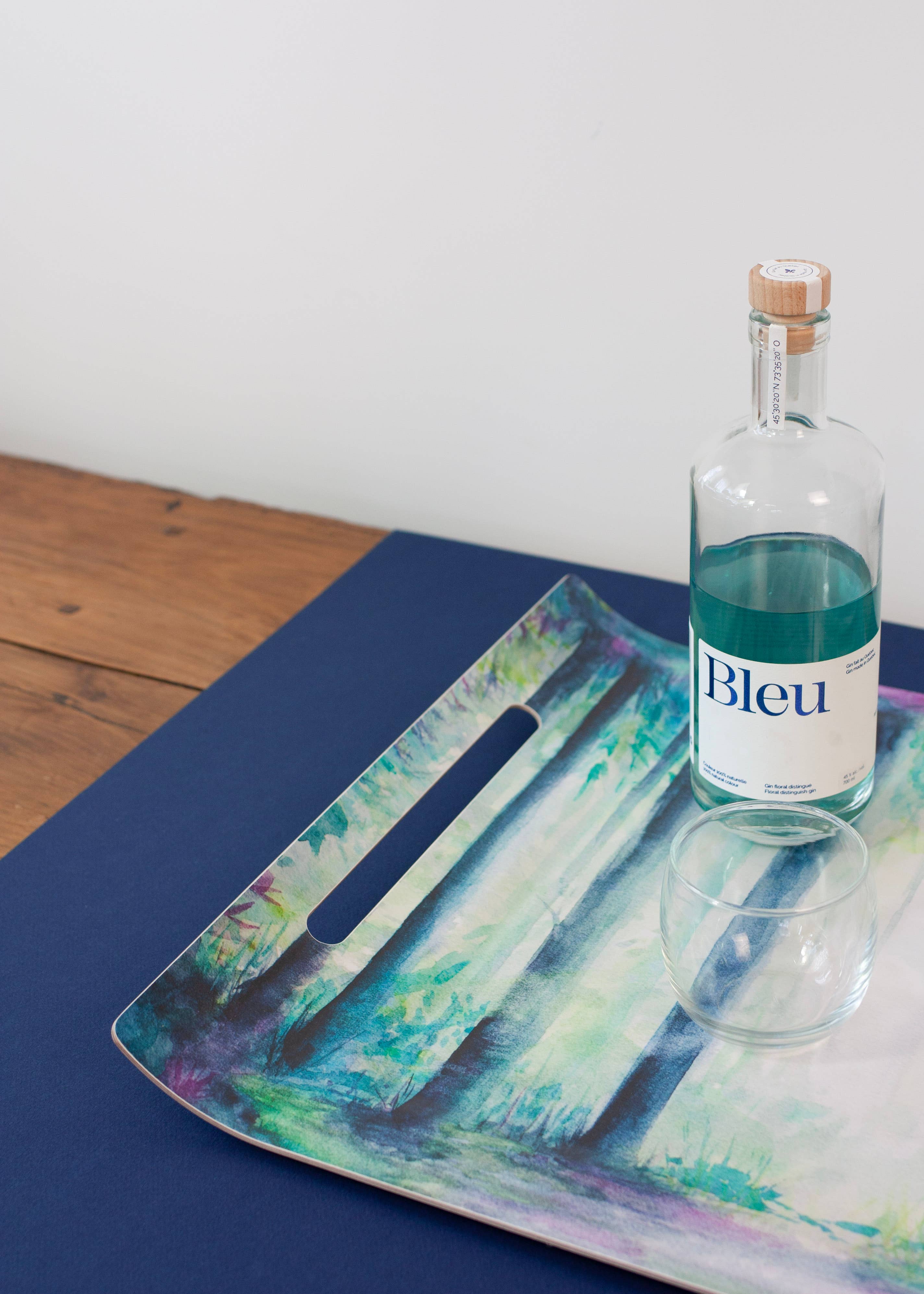 Yukka - Wholesale Serving Tray - Forest mirror wooden serving tray1