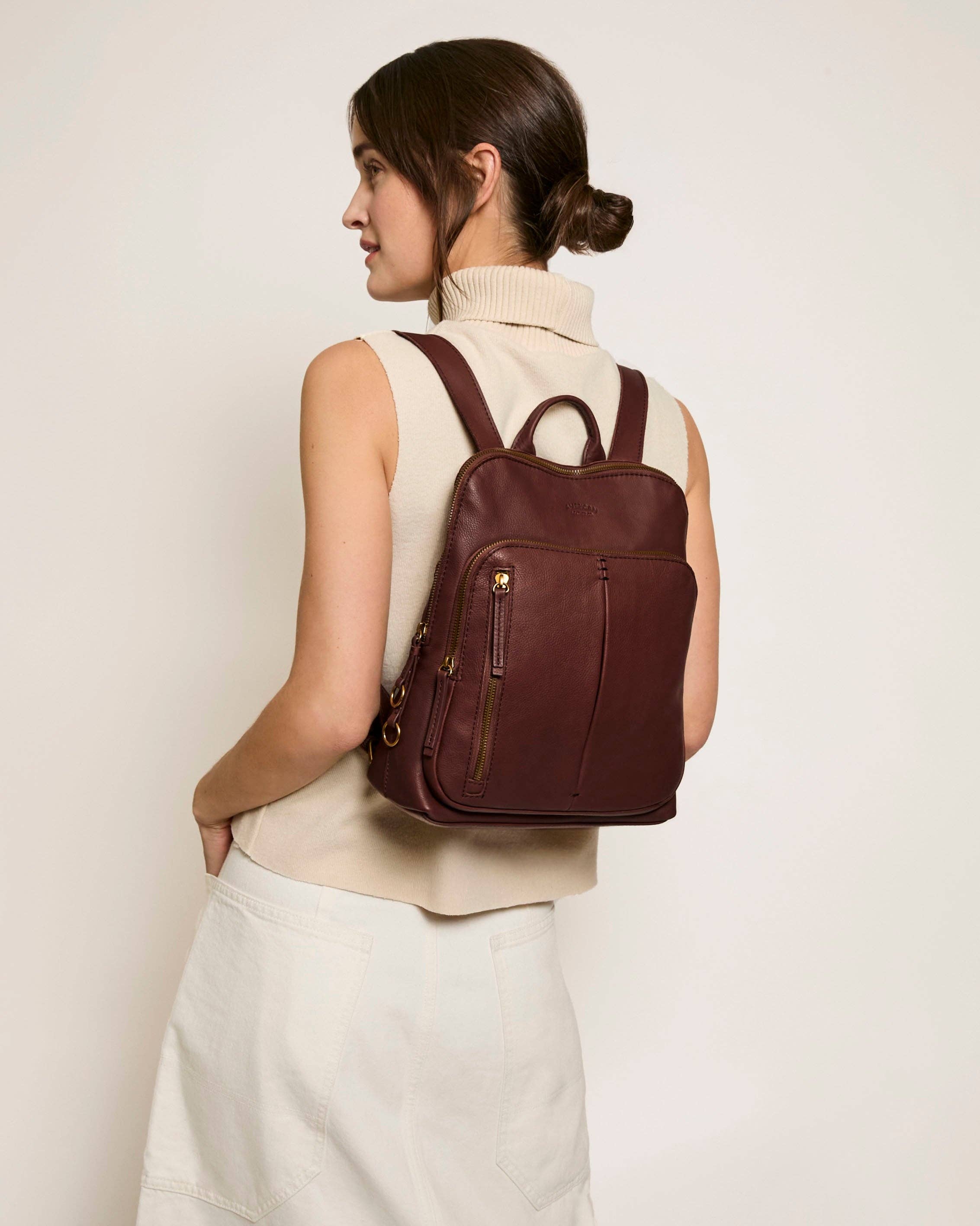 American Leather Co - Wholesale Backpack - Women's - Cleveland Backpack29