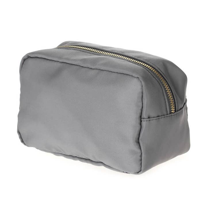 MiMi Wholesale - Wholesale Makeup/Cosmetic Bag - HM1012 Emma Round Zippered Nylon Cosmetic Pouch Bag18