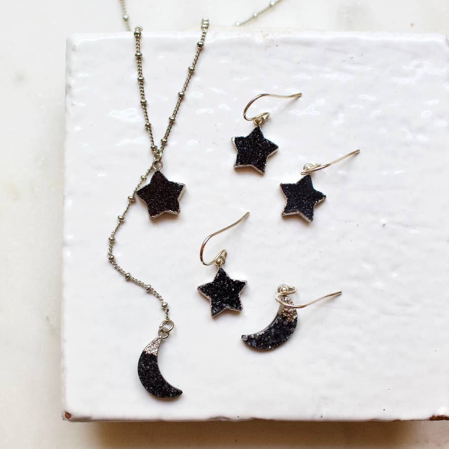 a.v. max - Wholesale Halskettinghanger - Over The Moon Stone Y-hals|Labradoriet|Citroen|Chalcedoon|WRM23