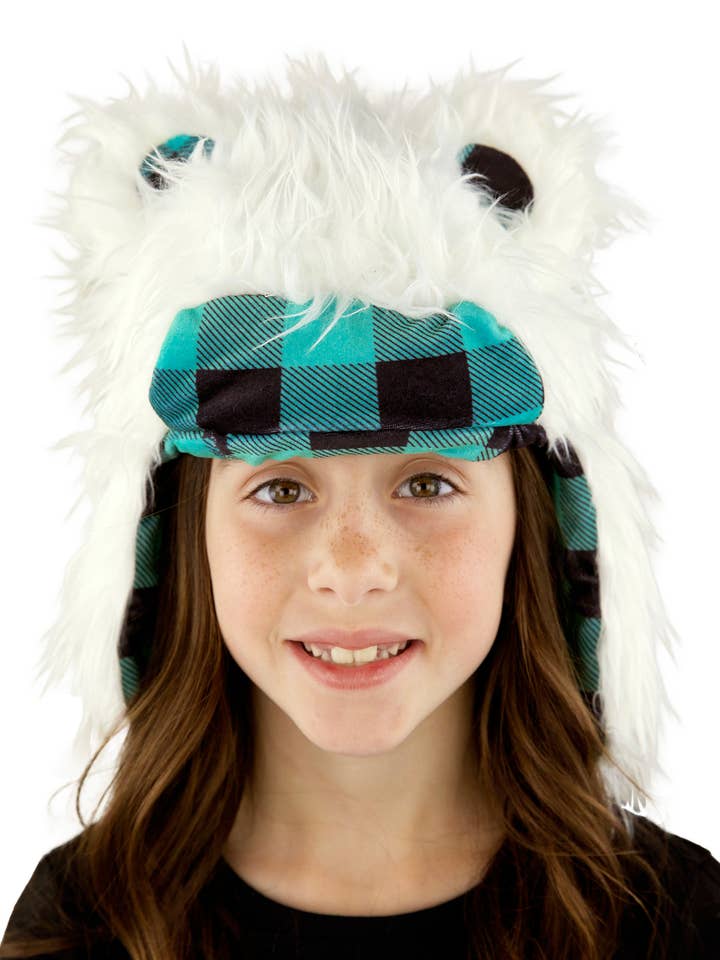 Lazy One - Vente Déguisement – femme - Casquette Critter Yeti0