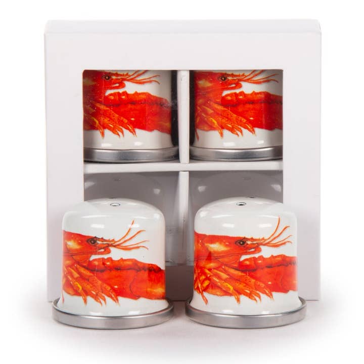Golden Rabbit Home - Wholesale Salt & Pepper Shaker Set - Lobster Salt & Pepper