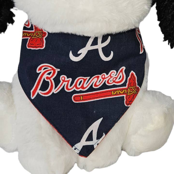 Atlanta Braves/Bandana à clipser pour chien pour la vente par Barkriffic