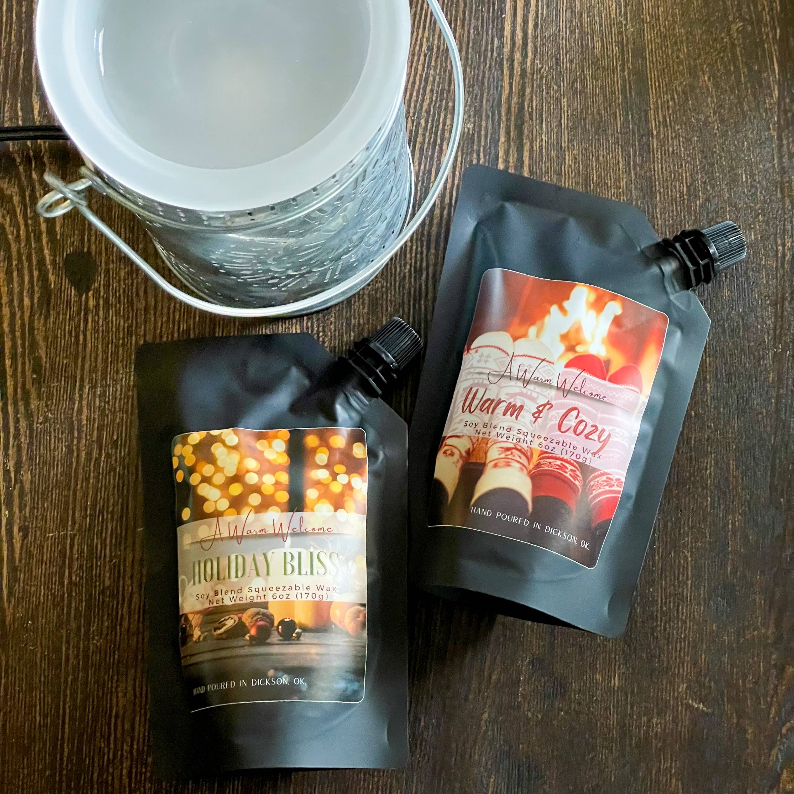 A Warm Welcome - Wholesale Wax Melt - Warm + Cozy Softie | Squeeze Wax Melt | Soft Candle1