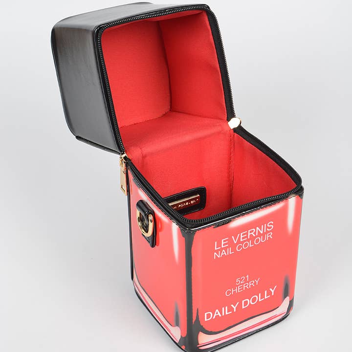 3AM BY H&D ACCESSORIES - Wholesale Crossbodytas - Dames - Kunstleer nagellak Fun Bag6