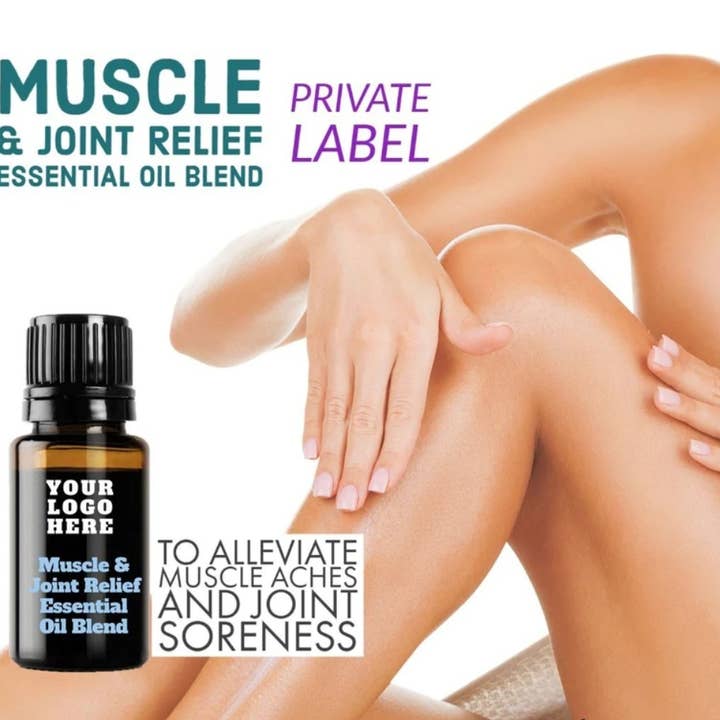 MISCHUNG AUS ÄTHERISCHEN ÖLEN ZUR MUSKEL- UND GELENKENTLASTUNG für den Großhandel von Bob Private Label