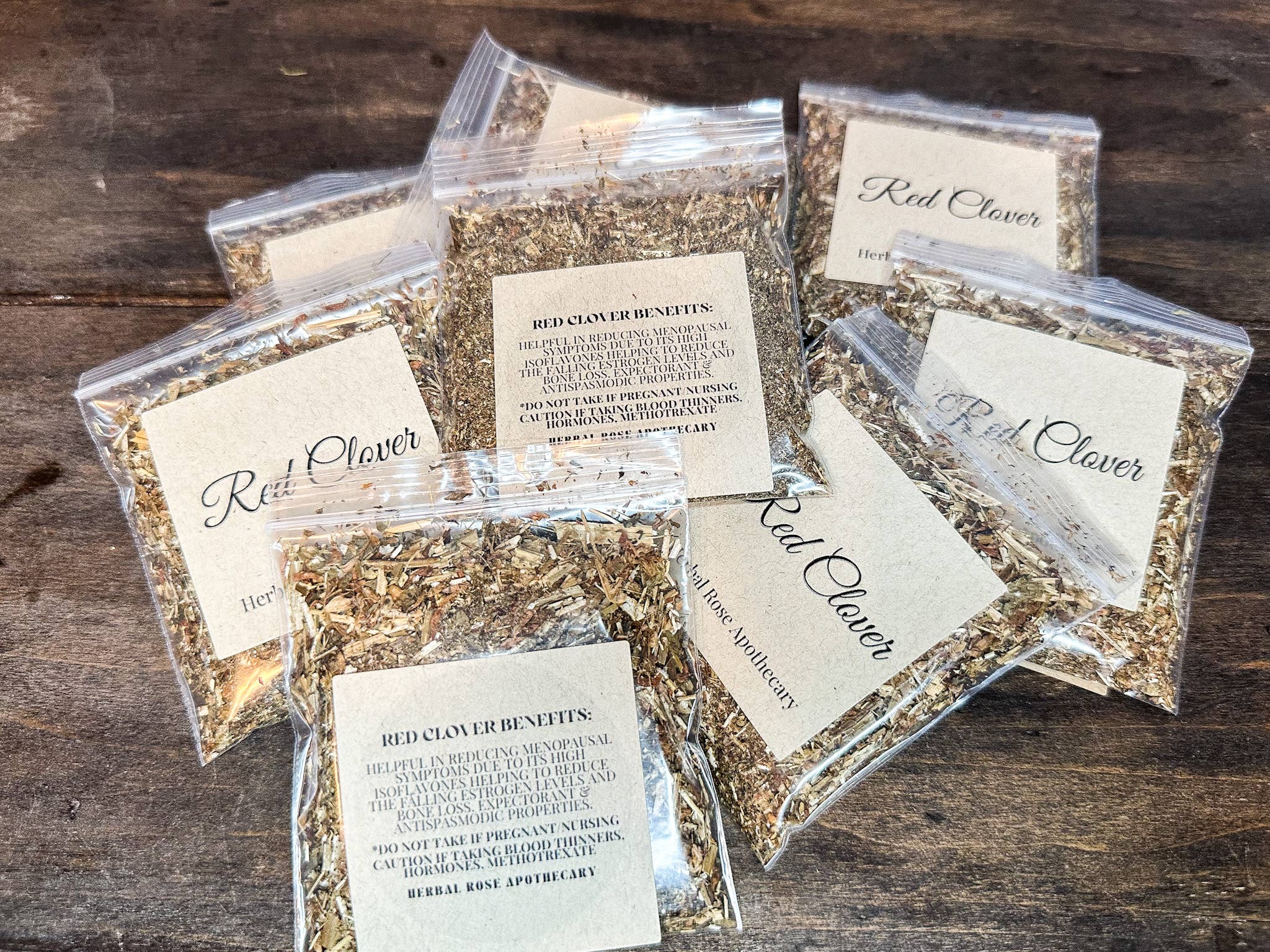 Herbal Rose Apothecary - Wholesale Loose Tea - Red Clover herb1