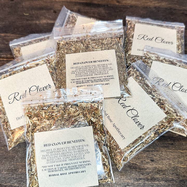 Herbal Rose Apothecary - Wholesale Loose Tea - Red Clover herb1
