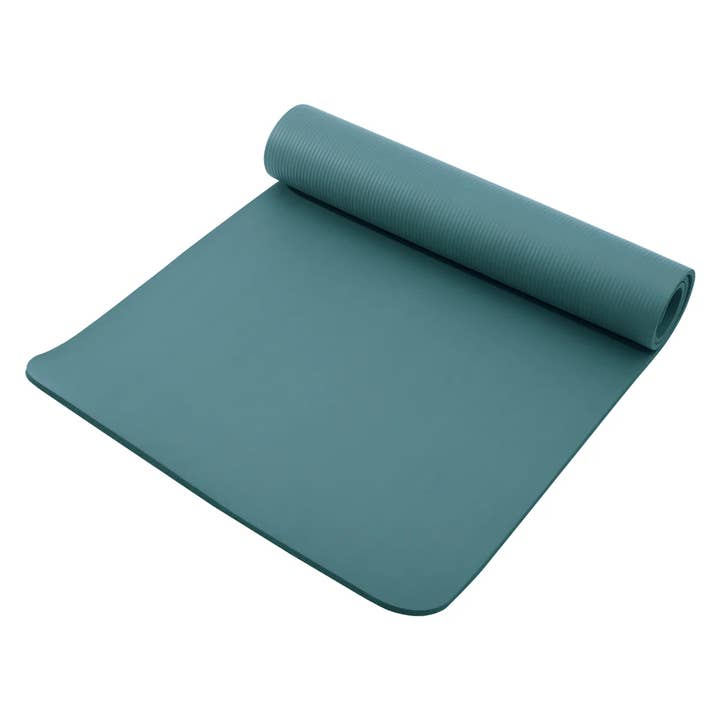 10mm 31.5''X72'' Teal Green NBR Yoga Mat Extra Cushion for wholesale by Ray Star