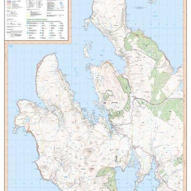 Carte Skye Dunvegan Explorer - Ordnance Survey pour la vente par Map Marketing Limited