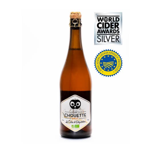 Cidre La Chouette - Vendita all'ingrosso Sidro - Sidro biologico La Chouette Brut 75cl (IGP Normandia)