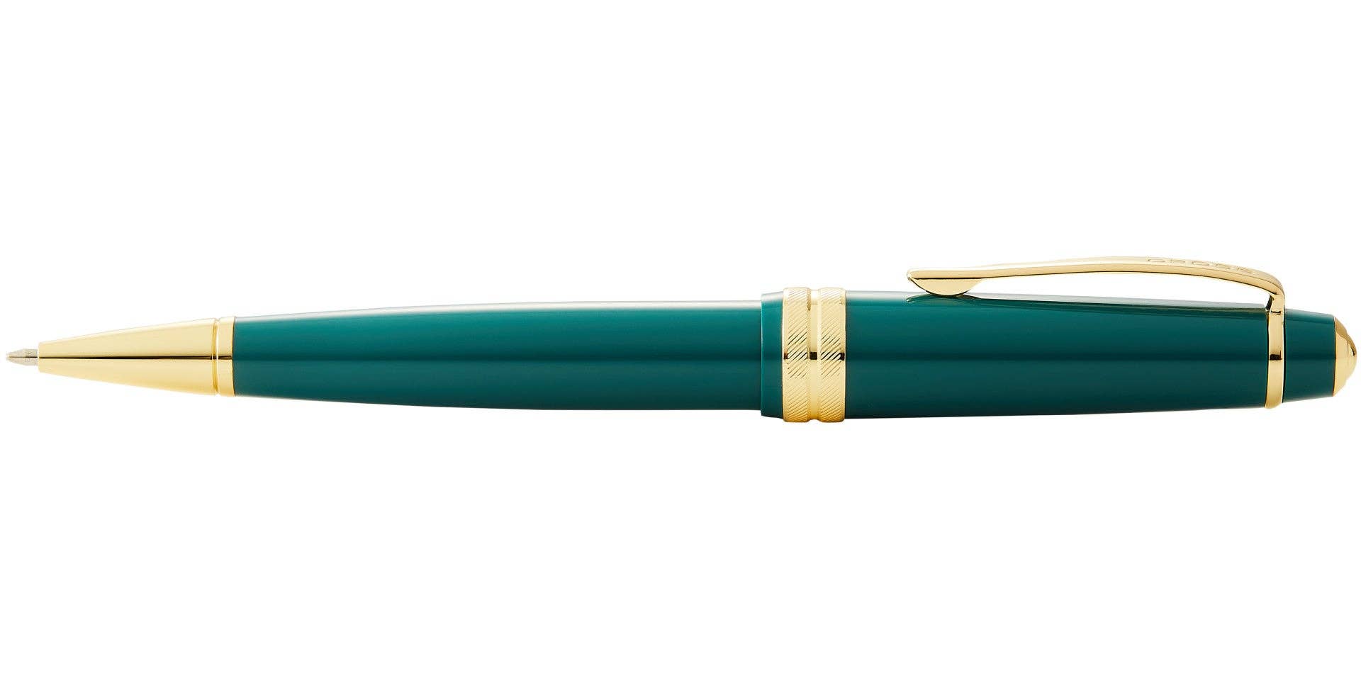A. T. Cross - Wholesale Pen - Bailey Light™ Polished Green Resin and Gold Tone Ballpoint Pen3