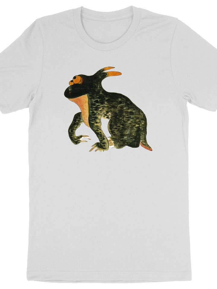 Toad from the Sea near Pusan from the Kaikidan Ekotoba Monster Scroll, mid-19th Century for wholesale by Flashback Shop