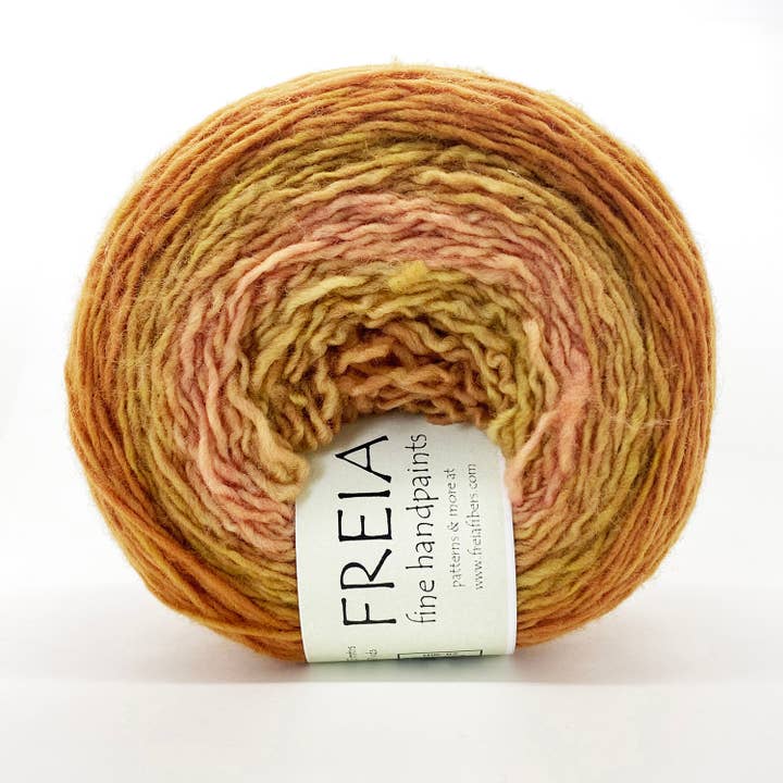 Sahara Merino Fingering Shawl Ball for wholesale by Freia Fine Handpaint Yarns