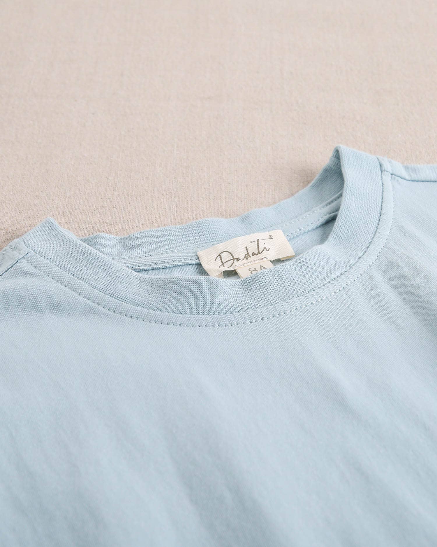 Dadati - Wholesale Screen Printed T-Shirt - Kids - Bondi blue children's t-shirt with back print2