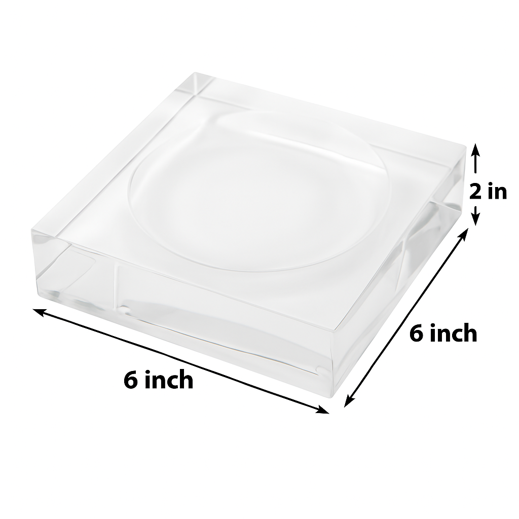 Nicolette Mayer Collection - Wholesale Decorative Plate/Dish/Bowl - Guerlin Acrylic Candy Catchall Dish1