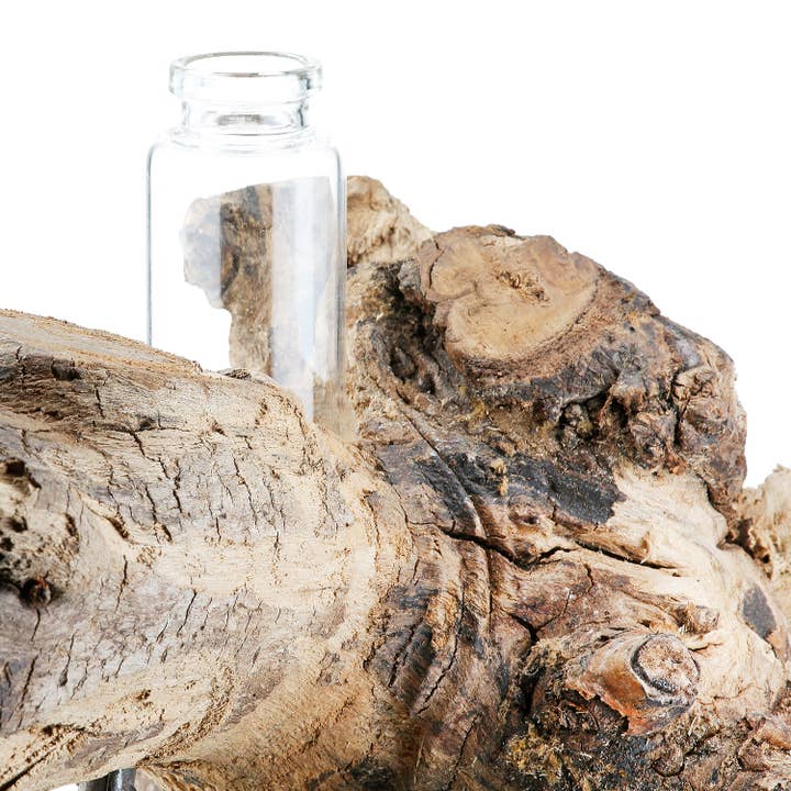 brown Bangkok sculpture, natural color H.25 cm for wholesale on Faire3