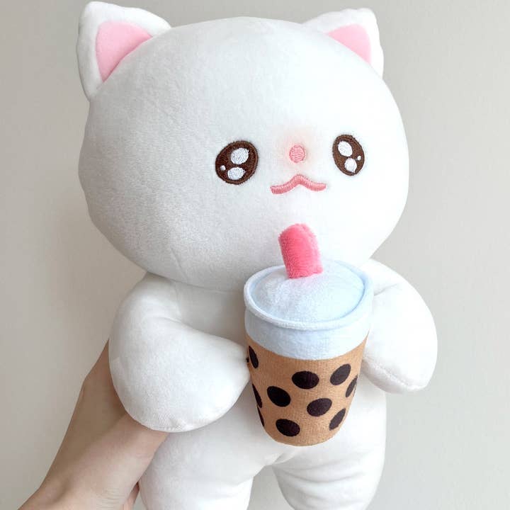 Maobabie - Wholesale Stuffed/Plush Toy - Kids & Baby - Boba Cat Plush4