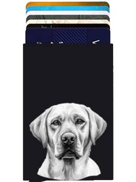 Lasergravierte Labrador Retriever - Kreditkartenhalter für den Großhandel von Etched Wallet Art