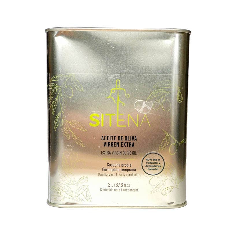 Made in Spain - Wholesale Olive Oil - Extra Virgin Olive Oil Early Harvest, Sitena 2L0