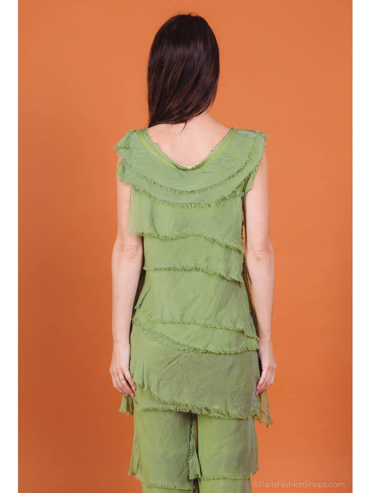 Shyloh - Wholesale Tunic - Women's - Ruffled Top 504839