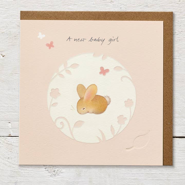 NUEVA TARJETA DE FELICITACIÓN EN BLANCO PARA NIÑA para venta al por mayor de Ginger Betty Ltd