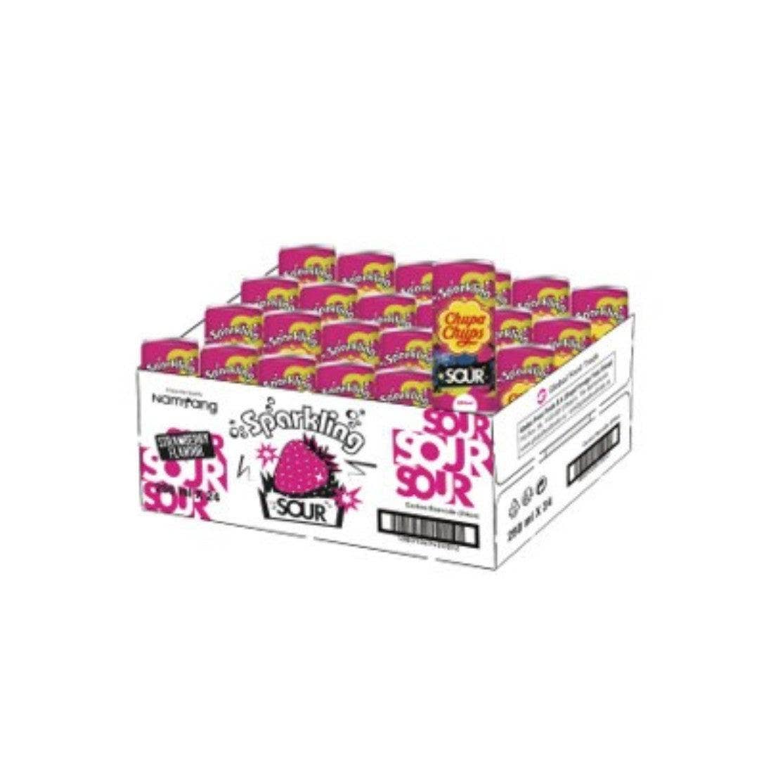 Gudis - Wholesale Soda/Carbonated Drink - Bottle Chups SOUR Strawberry 250ml2