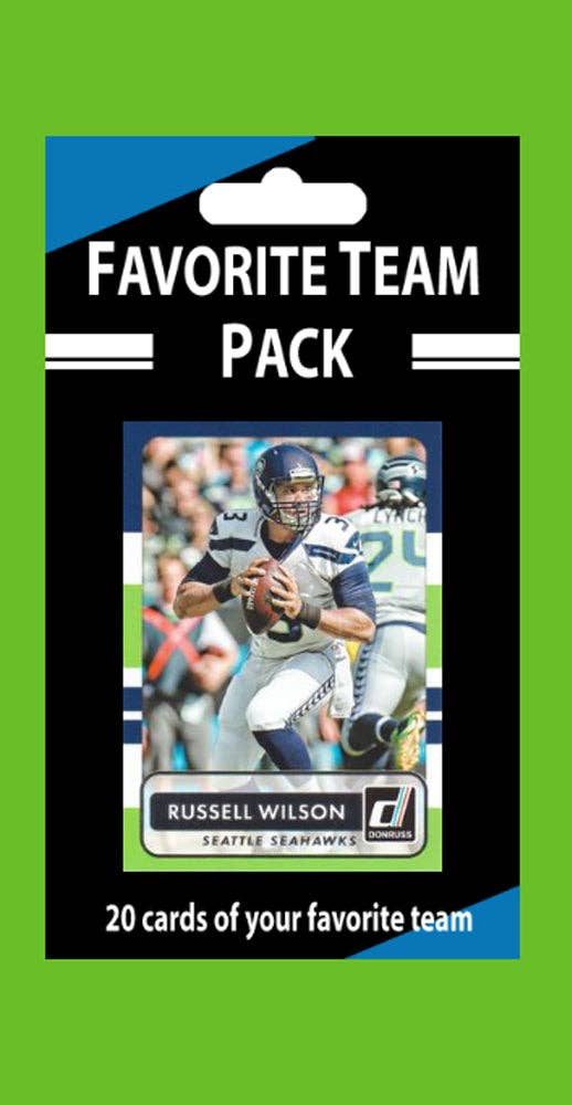 C And I Collectables - Wholesale Sporting Game - Kids & Baby - 20 Card Team Pack Seattle Seahawks 2024 2023 Score Donruss Russell Wilson0