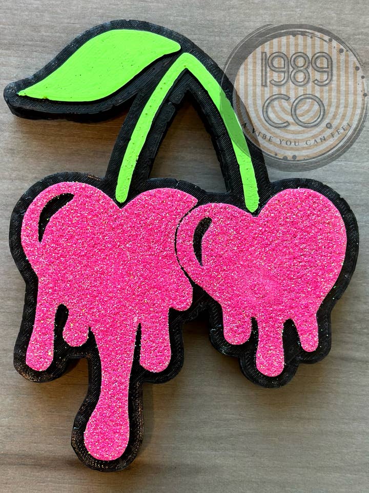 Drip Cherry Car Freshie for wholesale by 1989 Co.