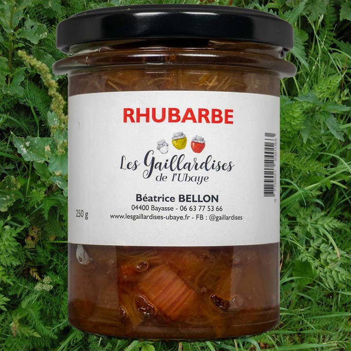 Rhubarb Royale: The Perfect Balance for wholesale by Les Gaillardises de l'Ubaye