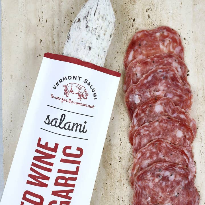 Red Wine & Garlic - Salami 4oz and other Purchase Wholesale wine products. Free Returns & Net 60 Terms on Faire trending on Faire.